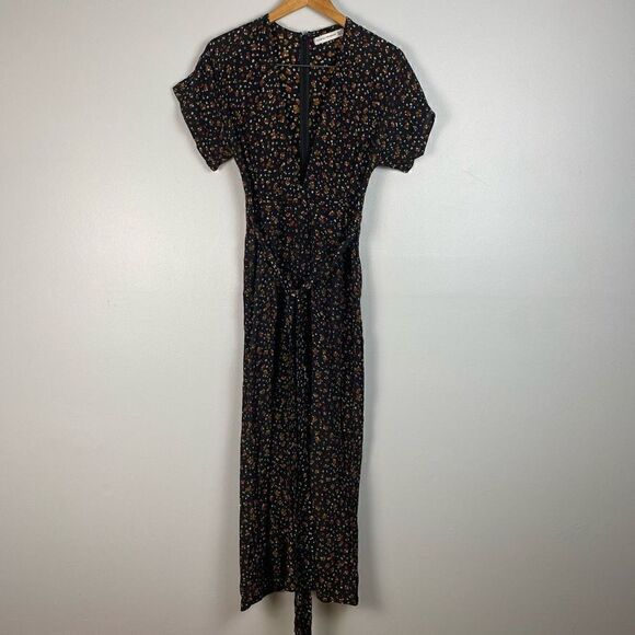 Faithfull The Brand Alena Floral Jumpsuit La Contrie Print - Picture 7 of 15